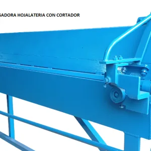 PLEGADORA HOJALATERIA 3,02 MTS CON CORTADOR INTEGRADO